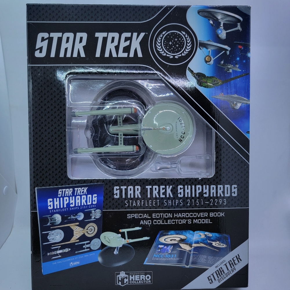 Star Trek Shipyards Model and Book Set